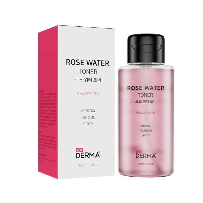 Rose Water Toner 300ml — 101 Derma 1